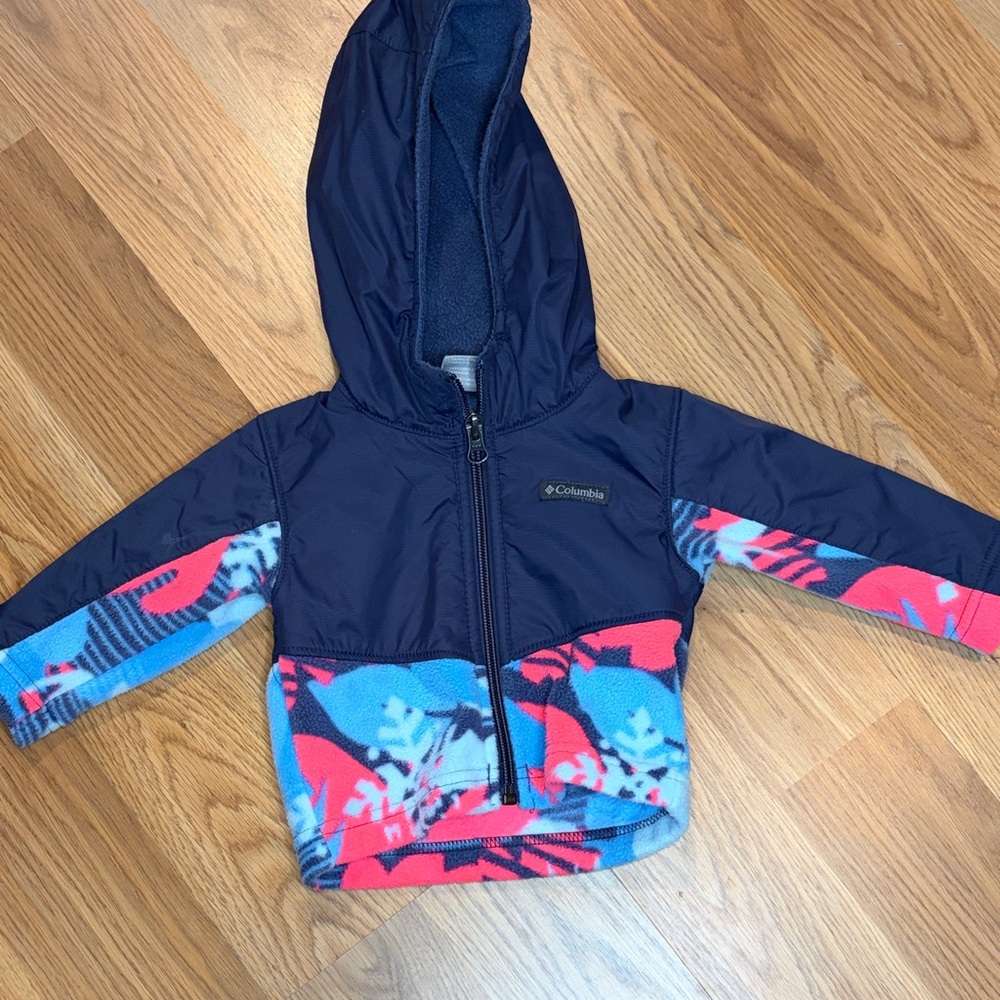 Columbia Infant Navy Fleece Jacket